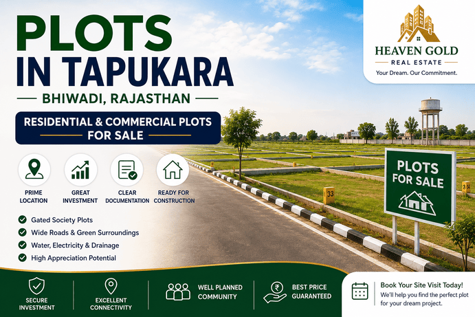 plots in tapukara bhiwadi rajasthan